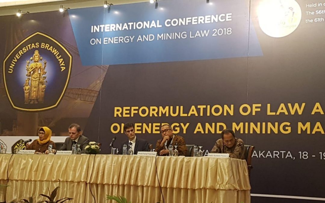 International Conference On Energy and Mining Law 2018